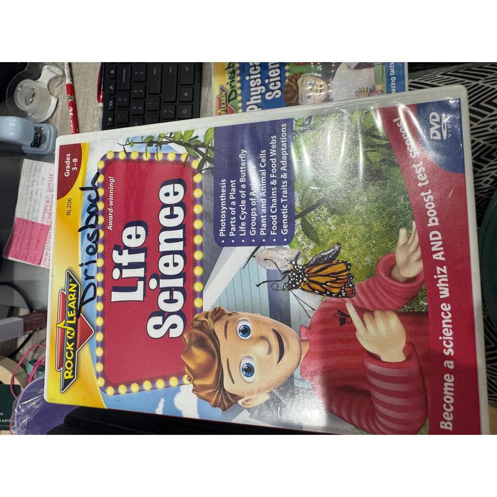 Rock 'N Learn Life Science Educational DVD for Grades 3-8
